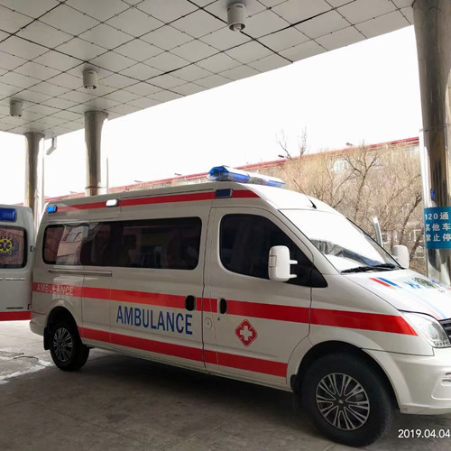 鄂托克救护车出租服务案例2